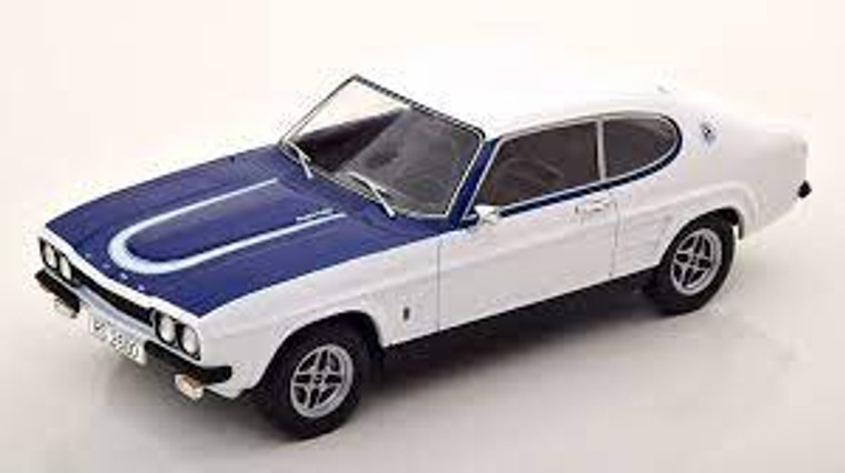 Model Car Group #MCG18294 1/18 1973 Ford Capri Mk.I RS2600-White