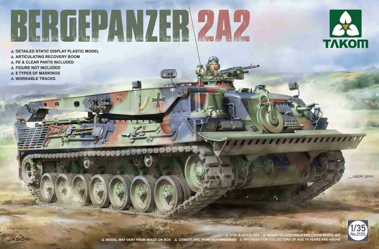 Takom #2135 1/35 Bergepanzer 2A2