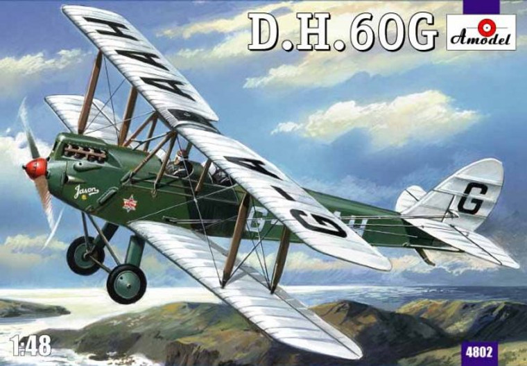 Amodel #4802 1:48  de Havilland DH.60G Gipsy Moth