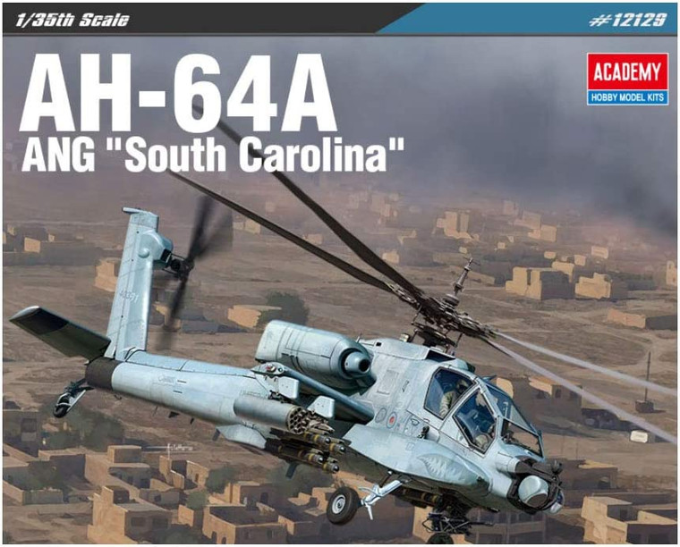 Academy #12129 1/35 AH-64A ANG "SOUTH CAROLINA"Defense Force