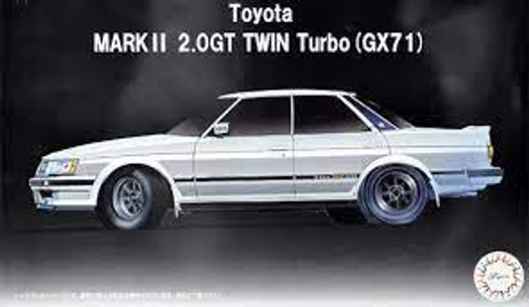 Fujimi #046129 1/24 Toyota Mark II 2.0GT Twin Turbo (GX71)