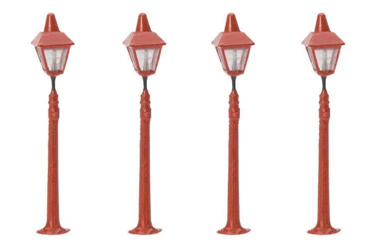 Hornby #R8673 OO Station Lamps-4pce