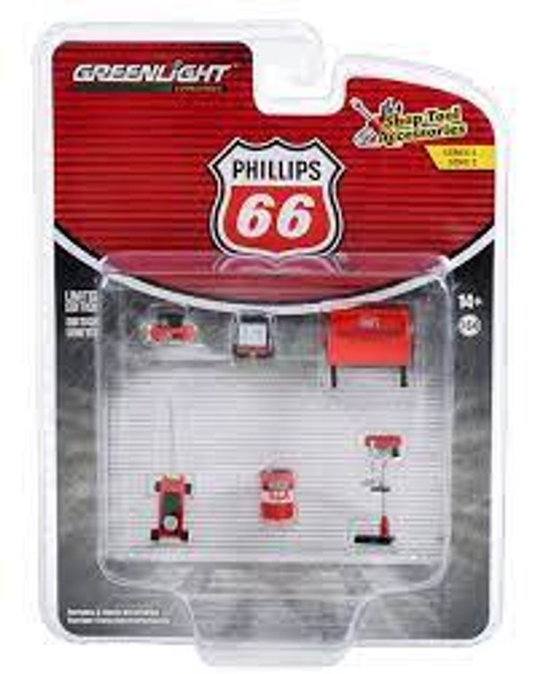 Greenlight #16140-B 1/64 Shop Tool Accessories-Phillips 66
