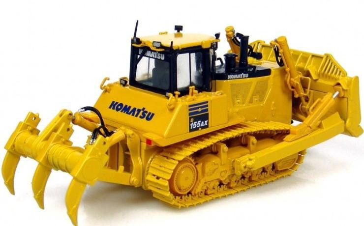 Universal Hobbies #UH8010 1/50 Komatsu D155AX-7 Dozer/Ripper