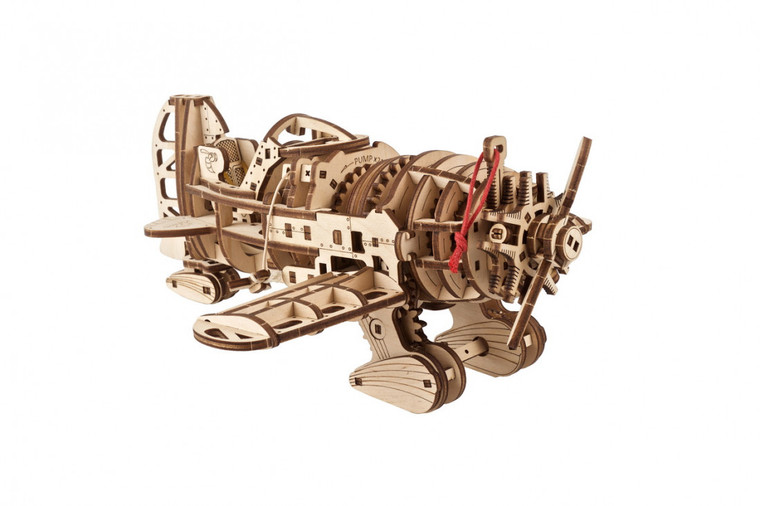 UGears #121553 Mad Hornet Airplane