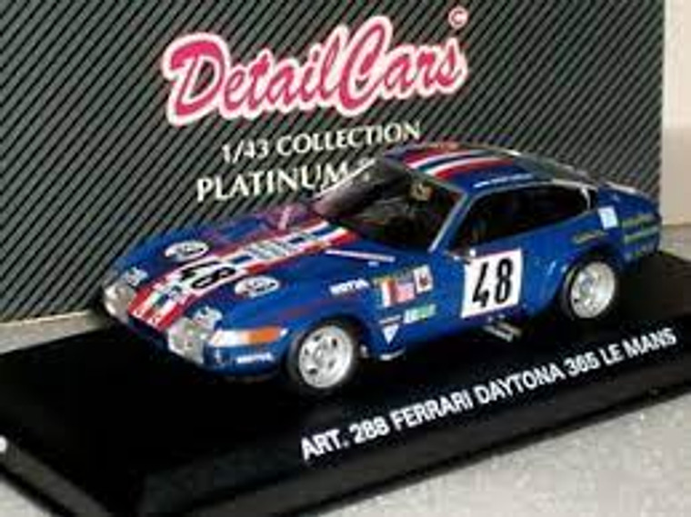 Detail Cars #288 1/43 1970 Ferrari Daytona 365 'Le Mans'