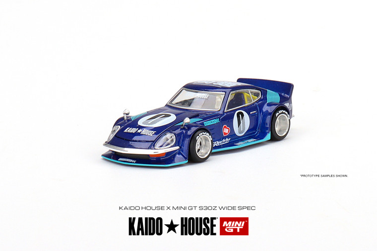 Mini GT #MGTKHMG024 1/64 Datsun Fairlady Z Kaido House-Dark Blue