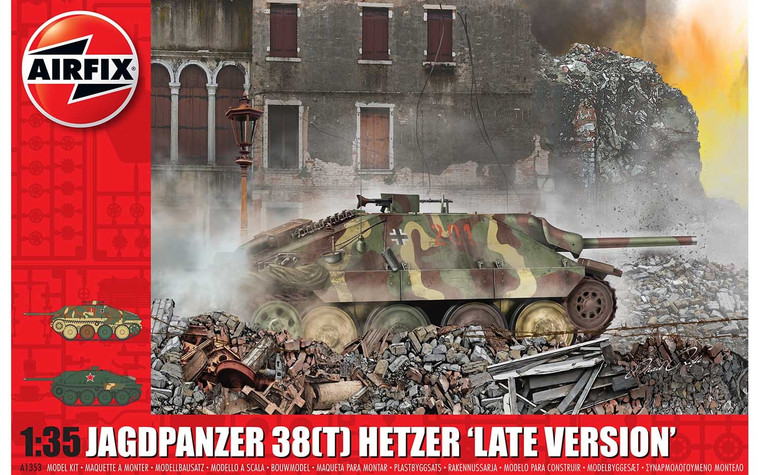 Airfix #A1353  1/35 JagdPanzer 38 tonne Hetzer, Late Version