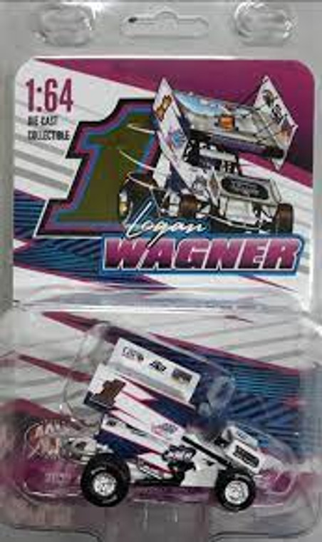 ACME #A6422017 1/64 #1 Zemco Sprint Car-Logan Wagner