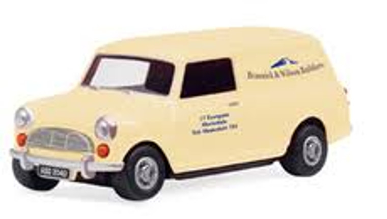 Hornby Skale Autos #R7010  1/76 Mini Van-Brannick&Wilson Builders