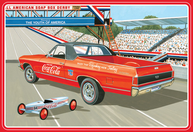 AMT  # 1362 1/25 1968 CHEVY EL CAMINO SS (COCA-COLA)