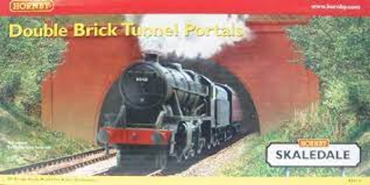 Hornby #R8512 Double Brick Tunnels Portals