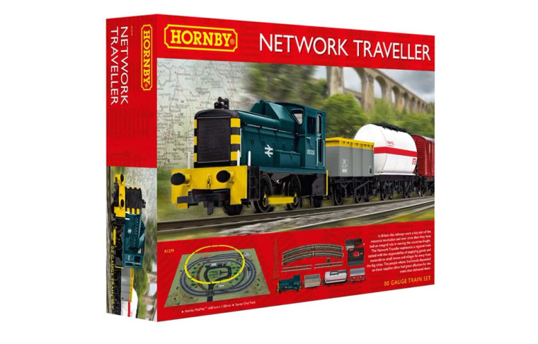 Hornby #R1279 Network Traveller-Train Set