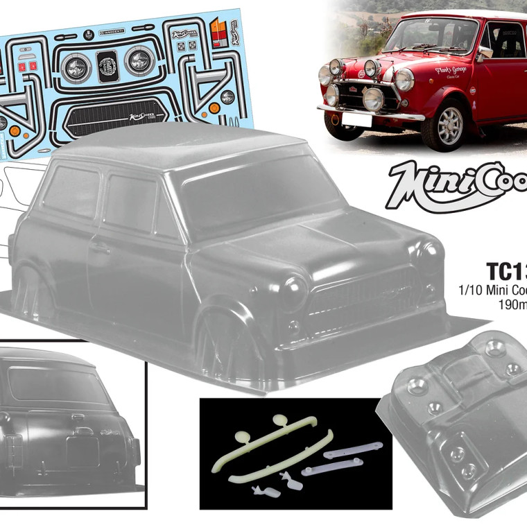 Team C #TC130 1/10 Mini Cooper 1300-190mm