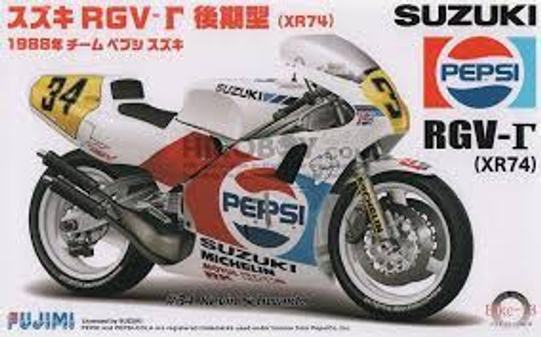 Fujimi #141435 1/12 1988 Suzuki RGV (XR74) "Pepsi"