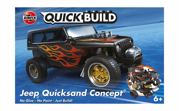 Airfix #J6038 QUICKBUILD Jeep 'Quicksand' Concept
