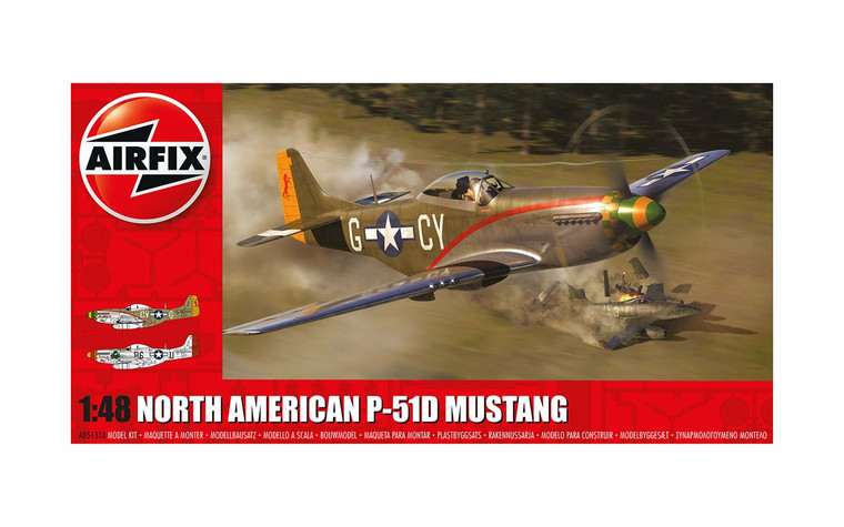 Airfix # A05131A 1/48 North American P-51D Mustang