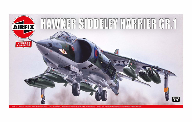 Airfix #A18001V 1/24 Hawker Siddeley Harrier GR.1