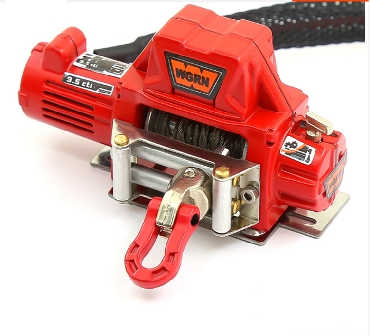 RCwing  # Metal Winch  Red
