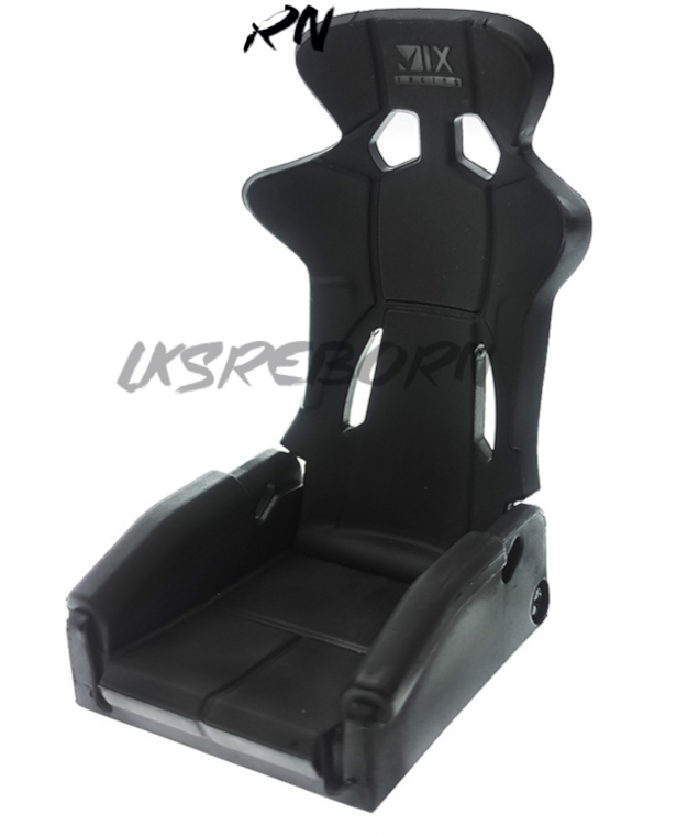 Seats # 1/10 Black Racing driver's seat, suitable for 1:10 RC