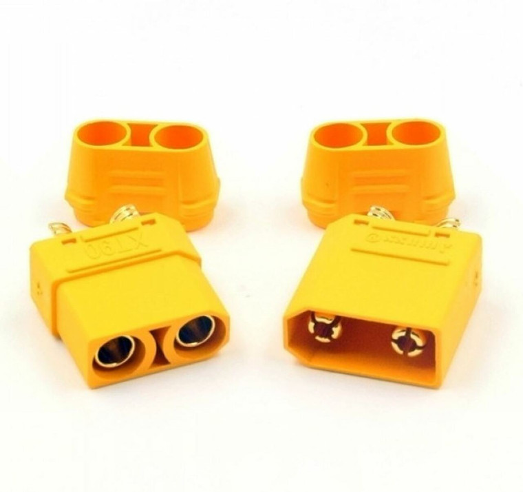 Plug #XT90 W/Cover M&F Plug Set (1 male/1 Female)