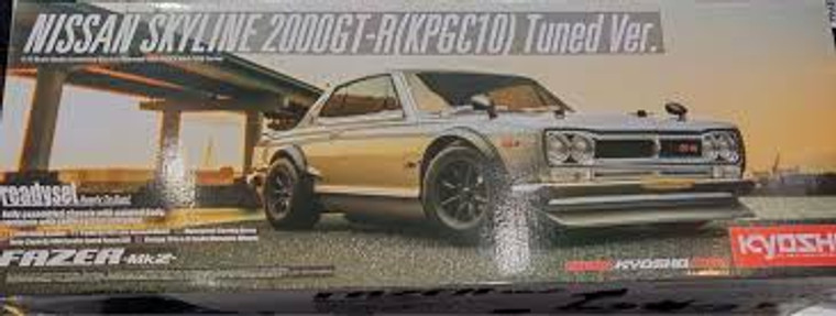 Kyosho #34425T1C EP RS Fazer Mk.2 Nissan Skyline KPGC10 GT-R-Tuned Ver. w/Batt &Charger