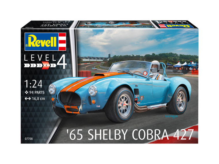 Revell # 07708 1/24 65 Shelby Cobra 427