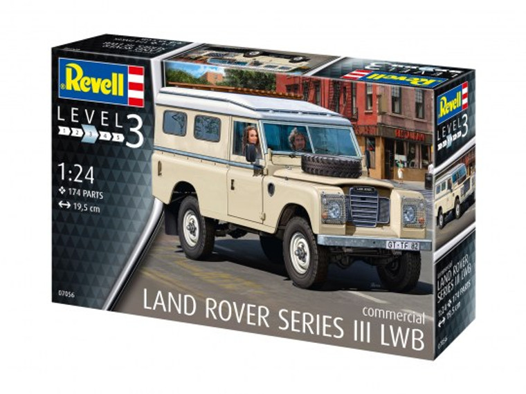 Revell # 07056 1/24 Land Rover Series III LWB 109