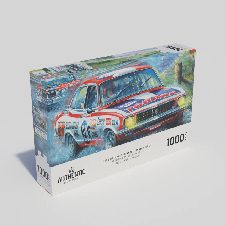 Authentic Collectables #AC1000P004 1972 Bathurst Winner 1000 Piece Jigsaw Puzzle