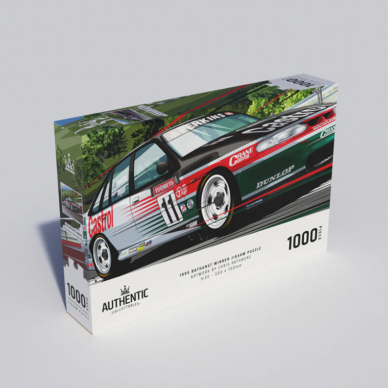 Authentic Collectables #AC1000P012 1995 Bathurst Winner 1000 Piece Jigsaw Puzzle
