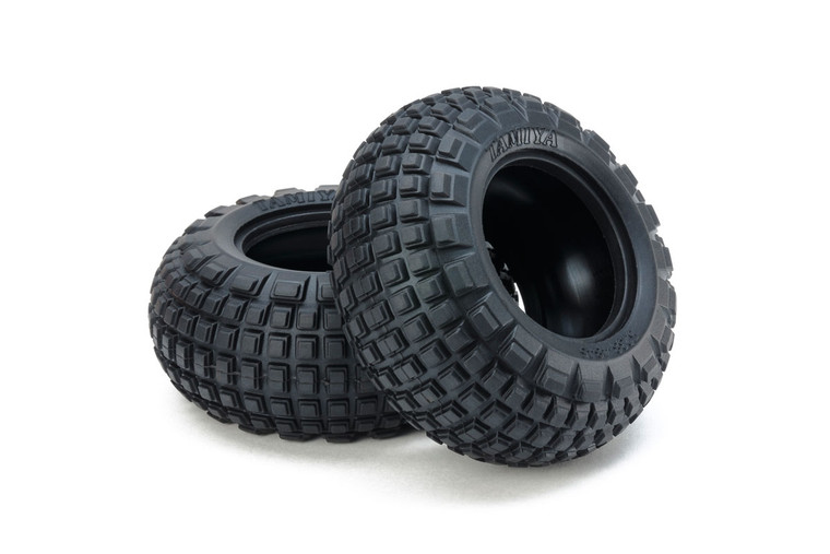 Tamiya # 54953 RC ST BLOCK FRONT BUBBLE TIRES (1 Pair)