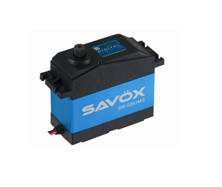 Savox #SW-0241MG+  Large Scale 1/5 Waterproof Digital Servo 40Kg