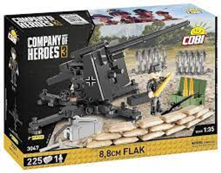 COBI #3047 8,8 cm Flak-220 pieces