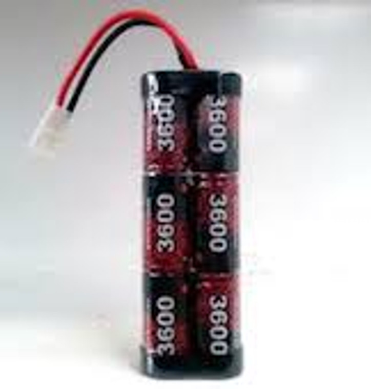 Enrich Power #ENF3600 7.2V NiMh 3600mAh Stick Battery Pack with Tamiya Connector