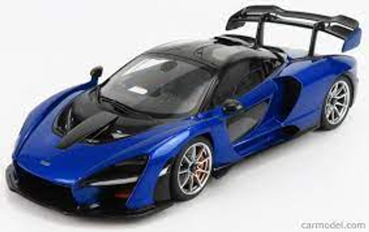 Auto Art #76079 1/18 McLaren Senna-Trophy Kyanos/Blue
