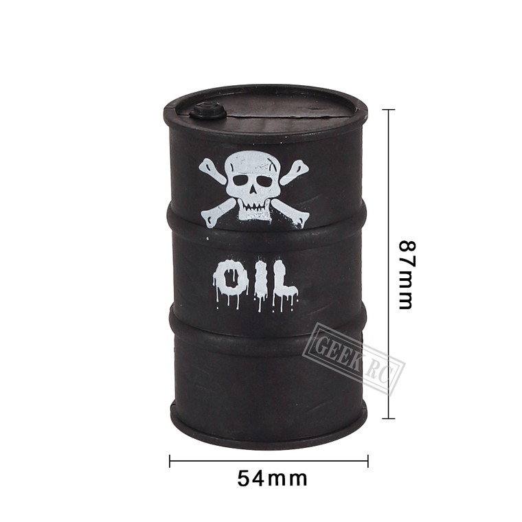 Rc Access  # 1/10 Scale Plastic Oil Drum