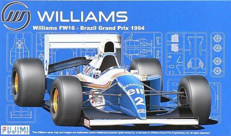 Fujimi #090597 1/20 Williams FW16 BGP 1994