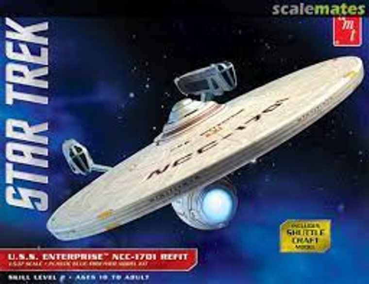 AMT #1080 1/537 Star Trek USS Enterprise NCC-1701 Refit Version