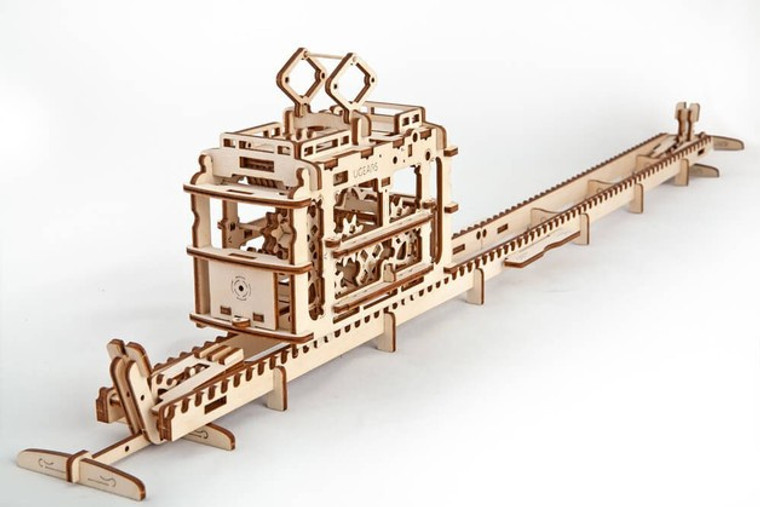 UGears #120198 Tram On Rails