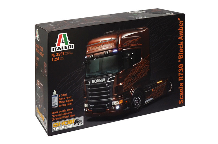 Italeri # 3897 1/24 SCANIA R730 ''BLACK AMBER''