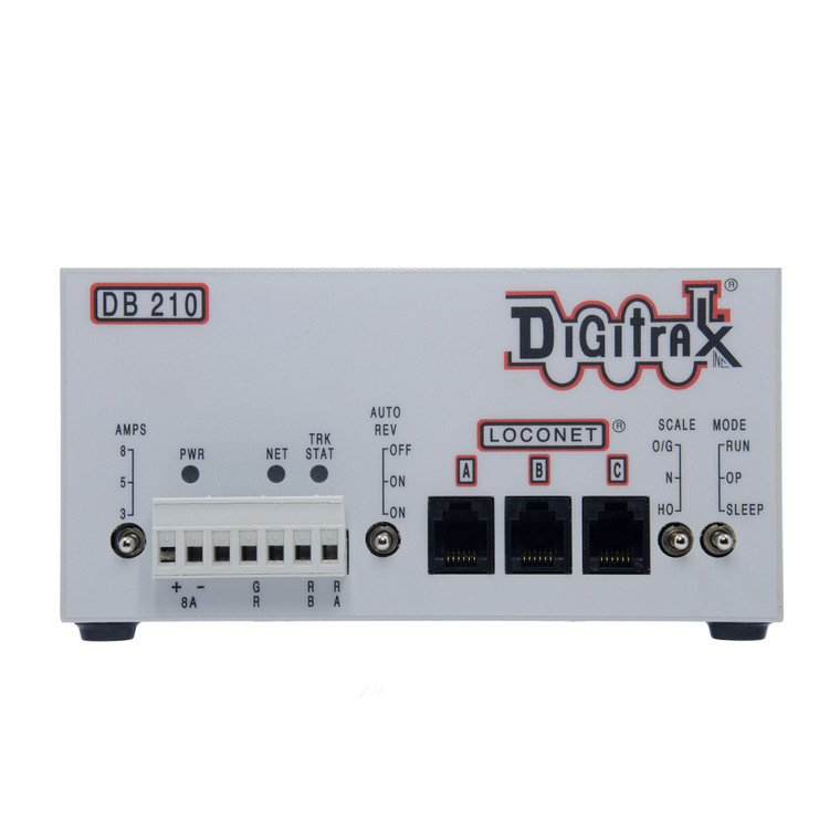 Digitrax # DB210 Single 3/5/8 Amp AutoReversing DCC Booster