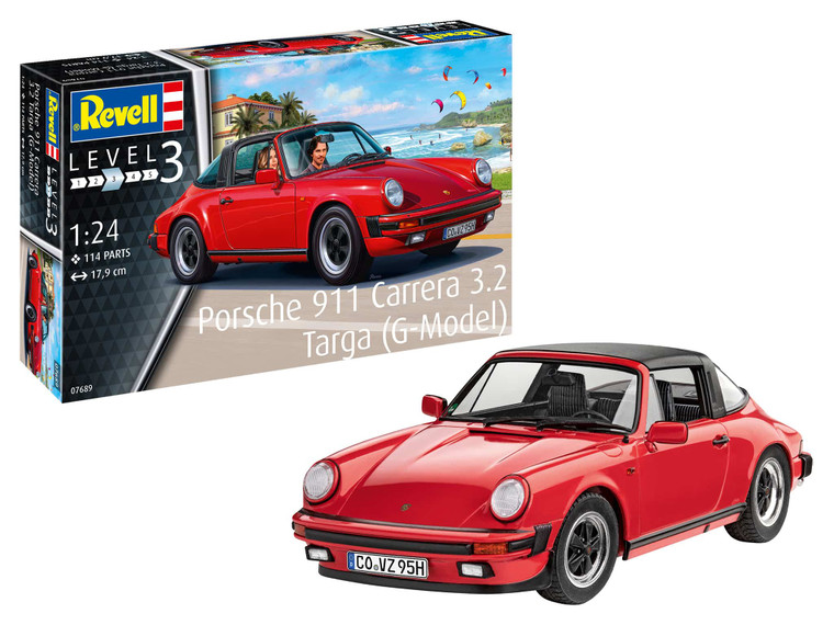 Revell # 07689 1/24 Porsche 911 Carrera Targa