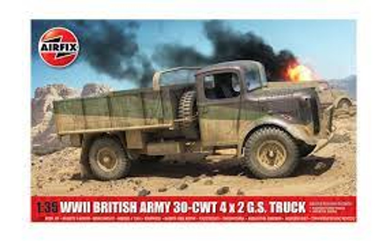 Airfix #A1380 1/35 WWII British Army 30-CWT 4x2 G.S Truck