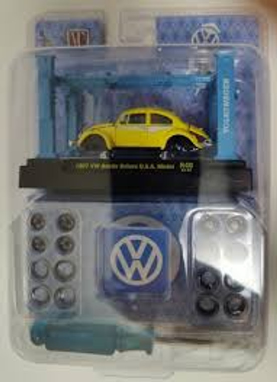 M2 Machines #37000 1/64 1967 Volkswagen Beetle Deluxe- USA Model