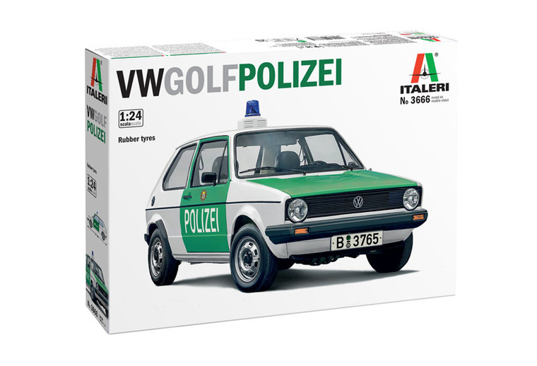 Italeri # 3666 1/24 VW Golf Polizei