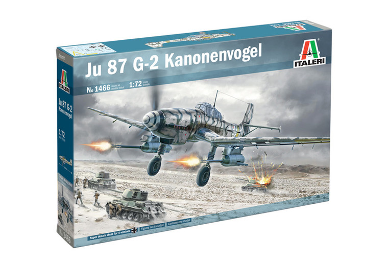 Italeri # 1466 1/72 Ju 87 G-2 Kanonenvogel