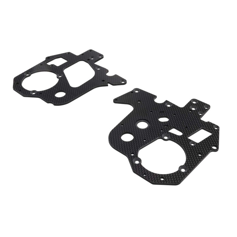 Losi # LOS361000 Carbon Chassis Plate Set: Promoto-MX