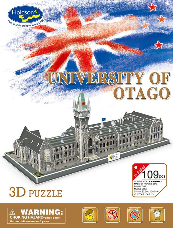 Holdson #7032 3D Puzzle-University of Otago