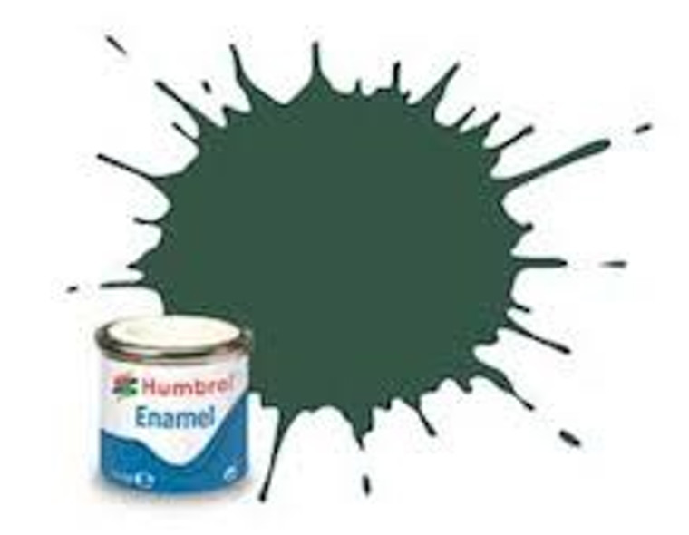 Humbrol Enamel #116 Matt US Dark Green 14ml Tinlet