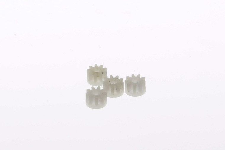 Scalextric # W8100 Pinion L7085 (White) 4 pack